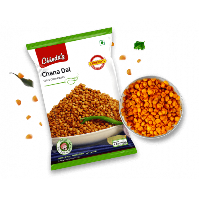 Chheda Chana Dal Chat Pata Namkeen Snack (170 Gm)