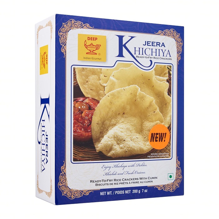 DEEP Jeera/Cumin Papad/Wafer (200 Gm)