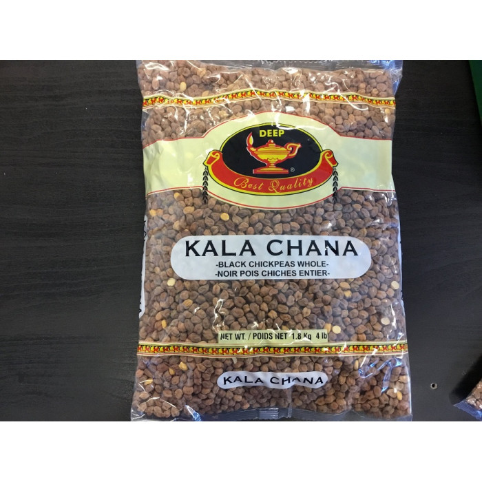 DEEP Kala Chana/Black Chickpeas (4 Lbs)