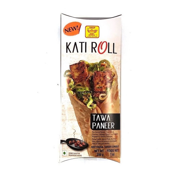 DEEP FR Kati Roll Tawa Paneer (1 Pc)
