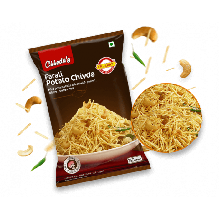 CHHEDA Farali Potato Chivda Mixture (150 Gm)
