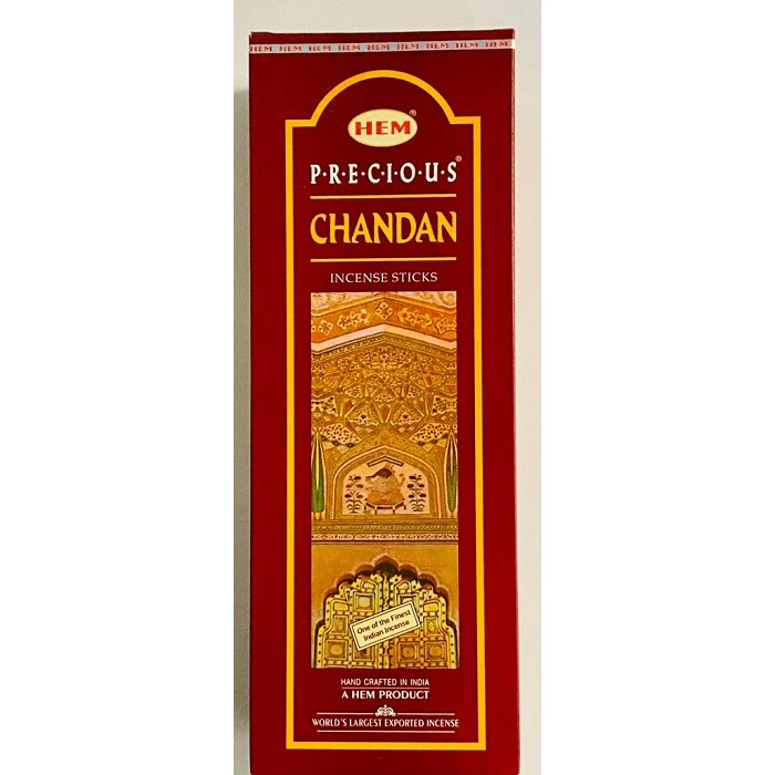 HEM PRECIOUS Chandan Incense/Agarbatti (6*20 sticks)