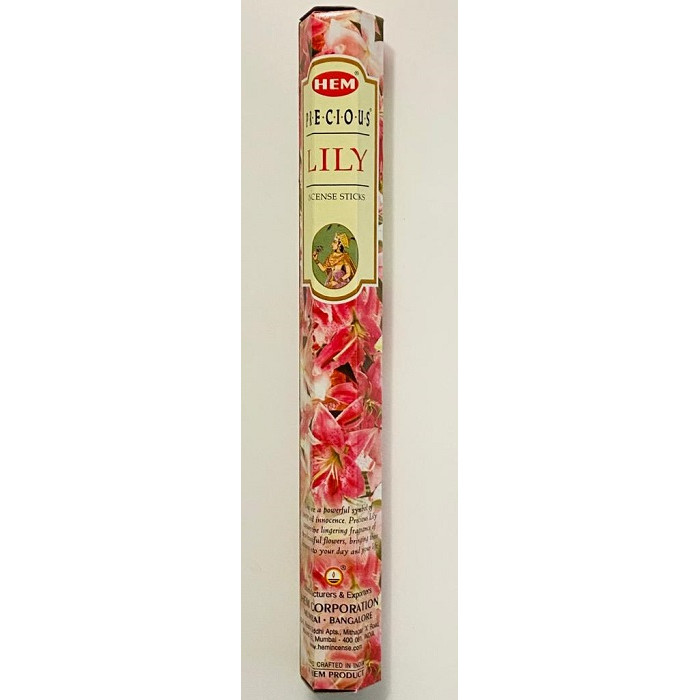 HEM PRECIOUS Lily/Kumudini Incense/Agarbatti (20 sticks)