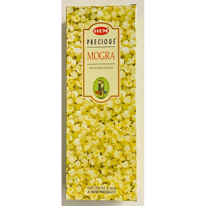 HEM PRECIOUS Mogra/Chameli Incense/Agarbatti (6*20 sticks)