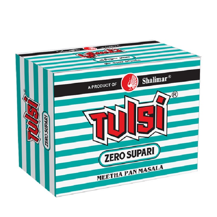 HILAL Shalimar Tulsi Zero Supari (48 Sticks Box)