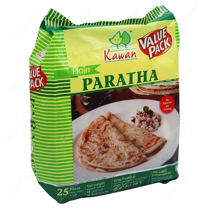 KAWAN Plain Paratha Value Pack (25 pcs)