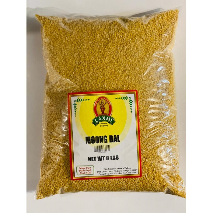 LAXMI Moong Dal Yellow (8 lb)