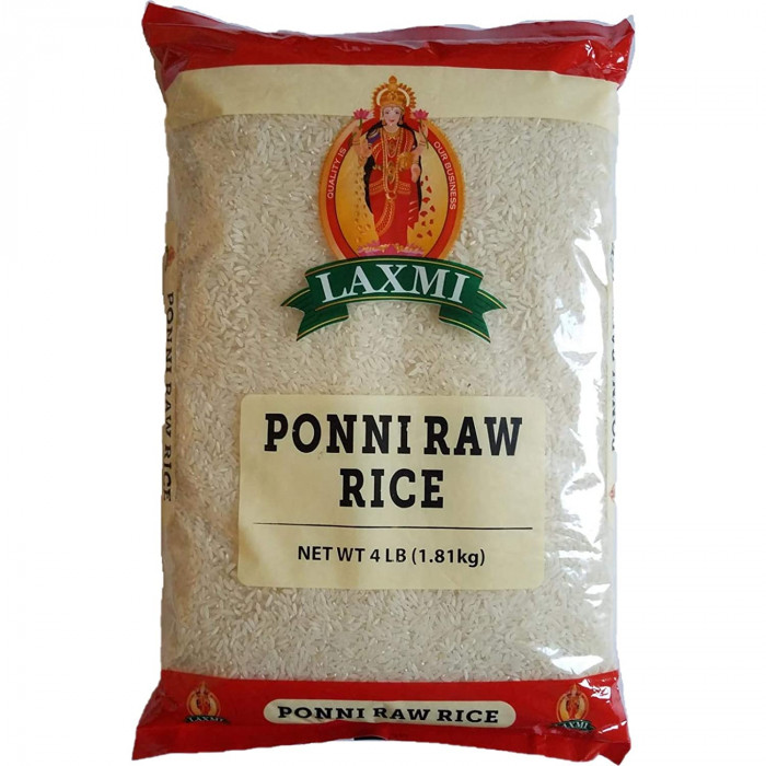 LAXMI Ponni Raw Rice (4 Lb)