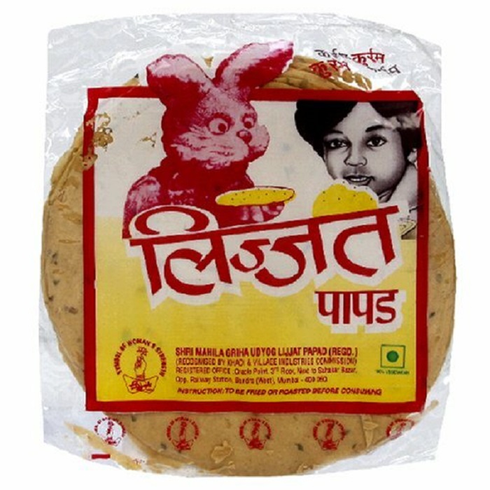 LIJJAT Cumin/Jeera Papad (200 Gm)