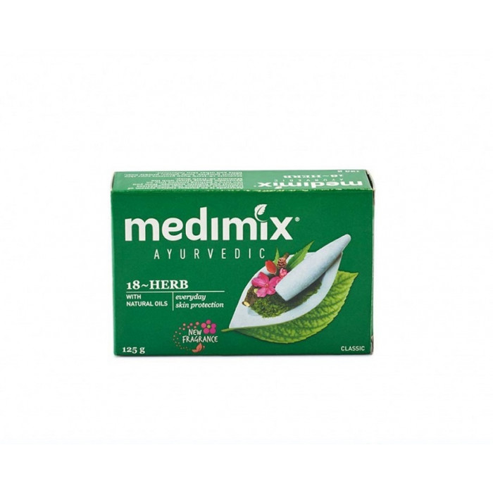 MEDIMIX 18 Herbs Ayurvedic Soap (125 Gm)