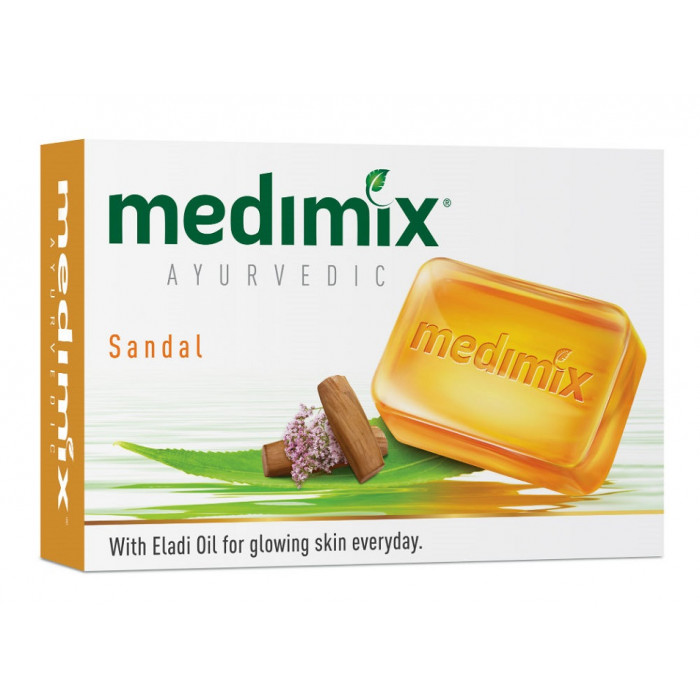 MEDIMIX Sandal/Chandan Ayurvedic Soap (125 Gm)