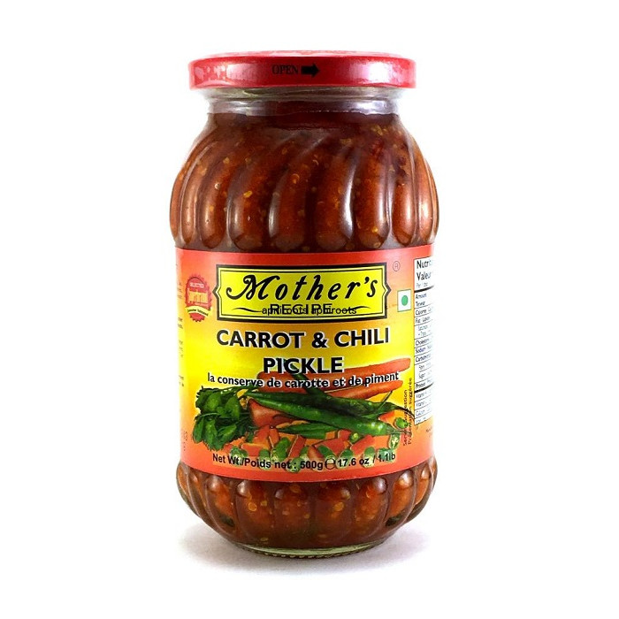 Mother's Carrot-Chilli Pickle (500 Gm)