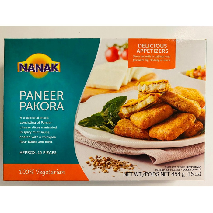 NANAK Paneer Pakora (454 Gm)