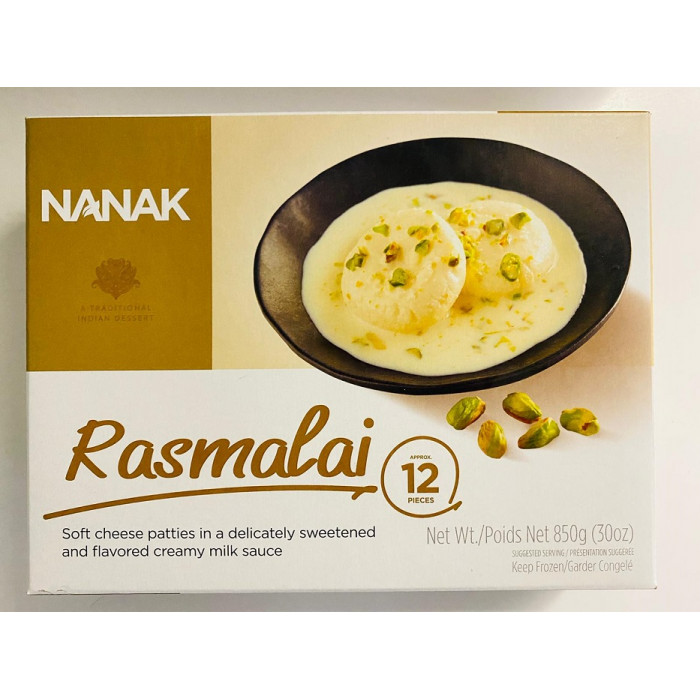 NANAK Rasmalai Frozen 12 Pcs (850 Gm)