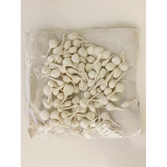 Om Namah Shivaay Jyot Batti/Cotton Wick/Diwa Vat Round (100 Pcs)