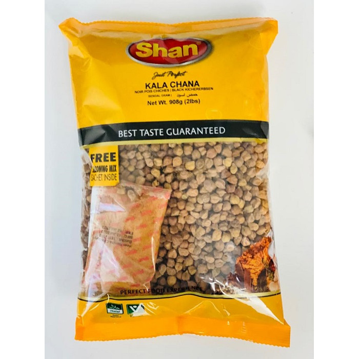 SHAN Kala Chana/Black Chickpeas (2 Lb)
