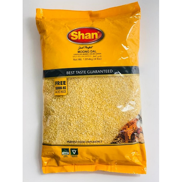 SHAN Moong Dal Yellow Split (4 Lb)