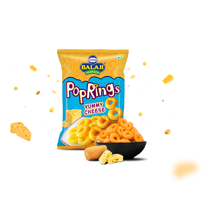 BALAJI Pop Ring Cheese (65 gm)