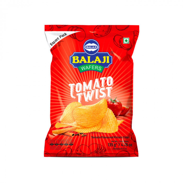 BALAJI Wafers Tomato Twist (135 Gm)