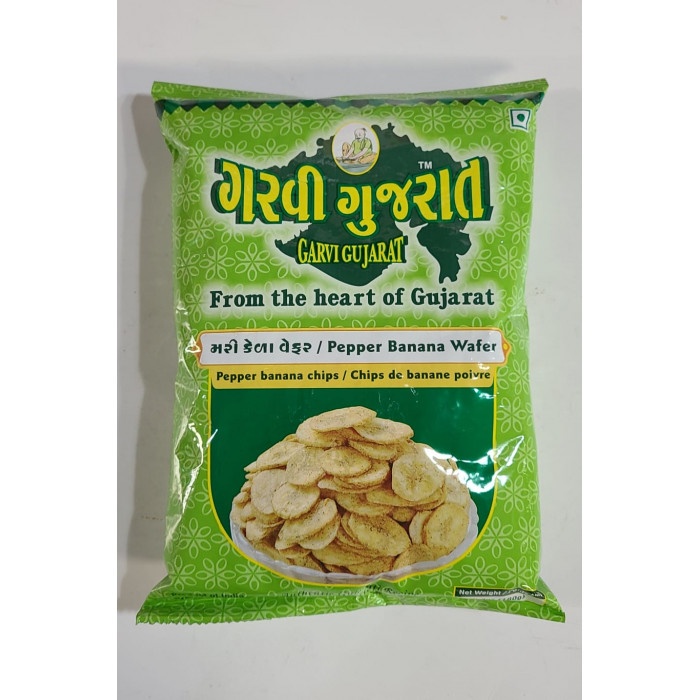 Garvi Gujarat Banana Chips W/ Pepper (180 Gm)