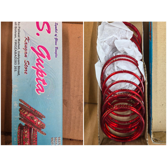 MEGH Pooja Decorative Chudi Bengal Bangadi SMALL 2*2 (2 Pc)