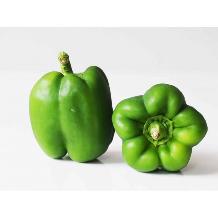 Green Bell Pepper Capsicum (1 lb)