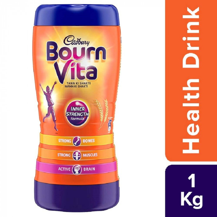 CADBURY BournVita Chocolate Milk Powder (1 Kg)