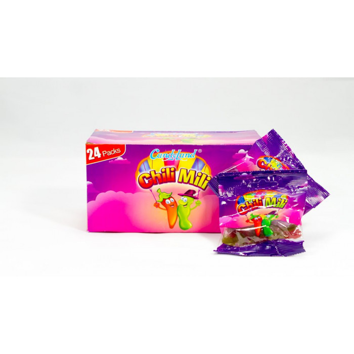 HILAL CANDYLAND Chili Mili Pouch (30 Gm*24)