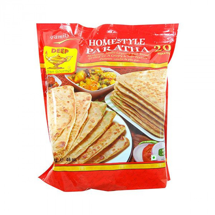 DEEP FR Home Style Paratha/Parantha Family Pack (20 Pc)