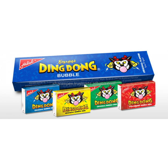 HILAL Ding Dong Original Bubble Gum (1 Pc)
