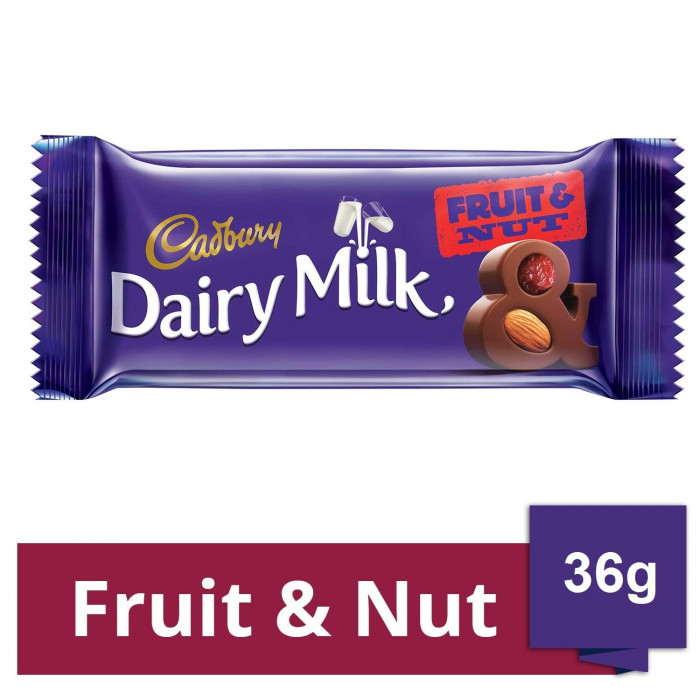 CADBURY Dairy Milk Fruit & Nut (36 Gm)