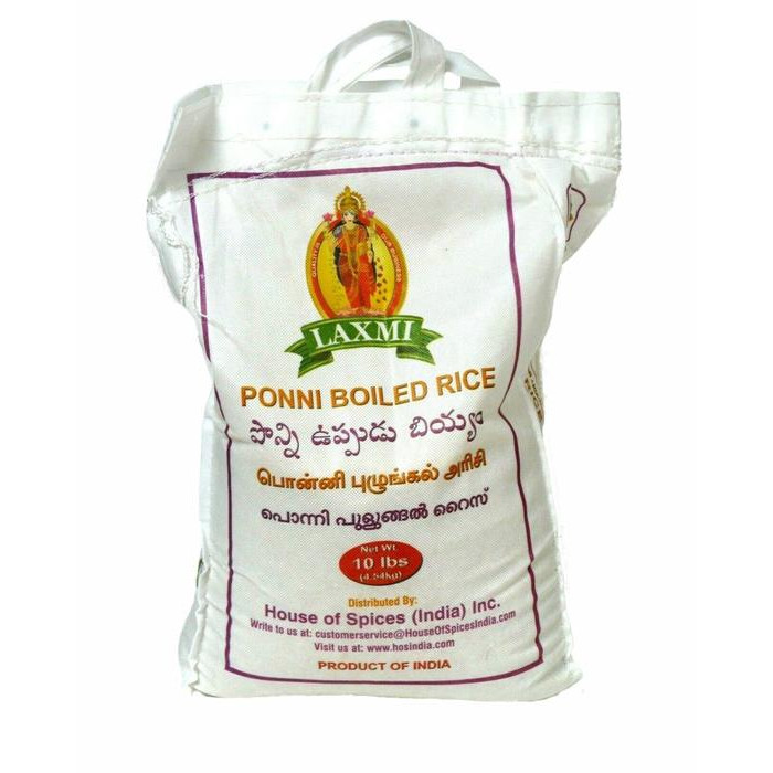 LAXMI Ponni Boiled Rice (10 Lb)
