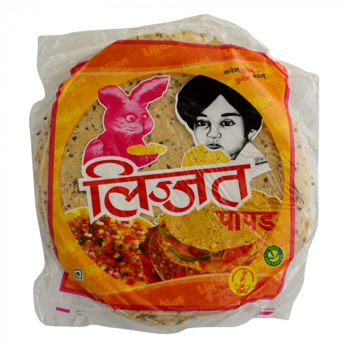 LIJJAT Punjabi Masala Papad (200 Gm)