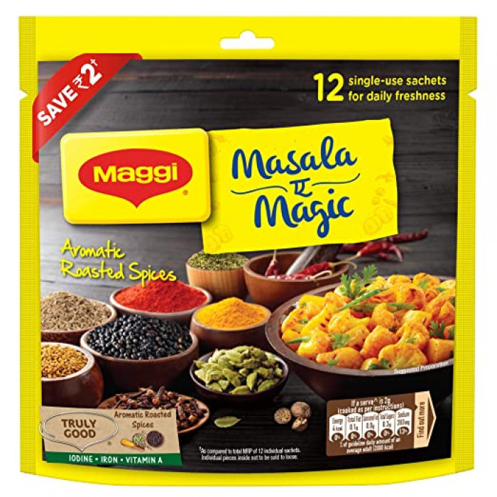Maggi Masala E Magic Family Pack (12*6 Gm)