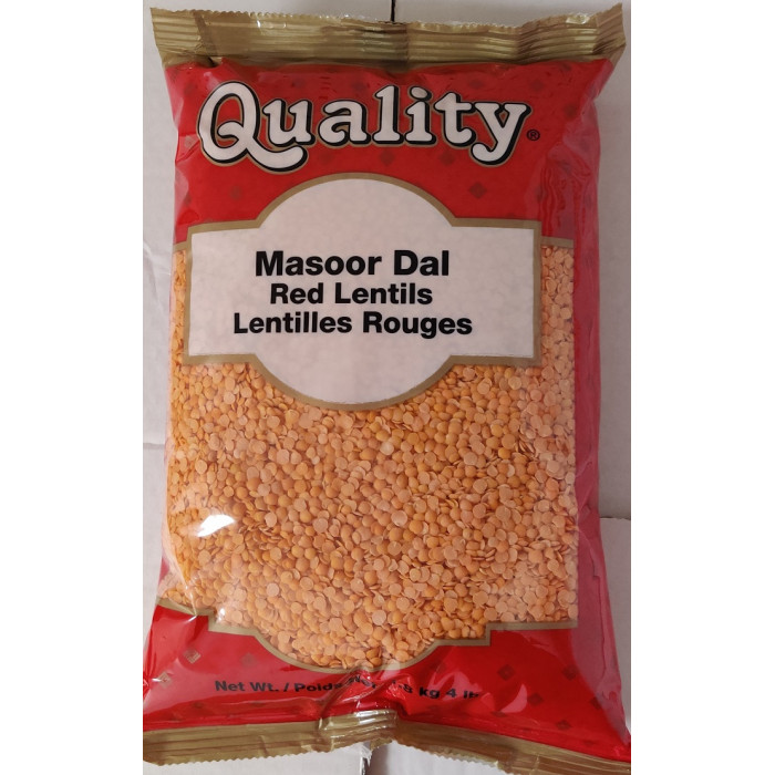 QUALITY Masoor Dal/Red Lentil (4 Lb)
