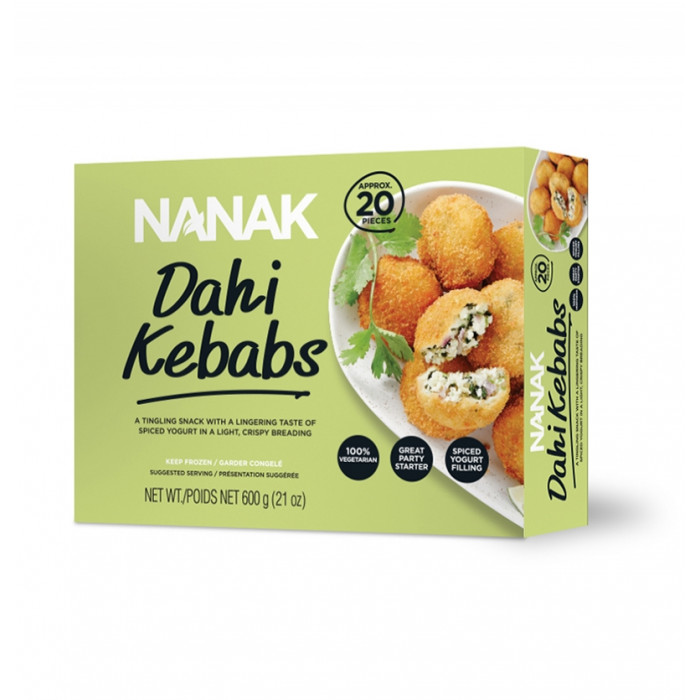 NANAK Dahi Kebab/Kabab (600 Gm)
