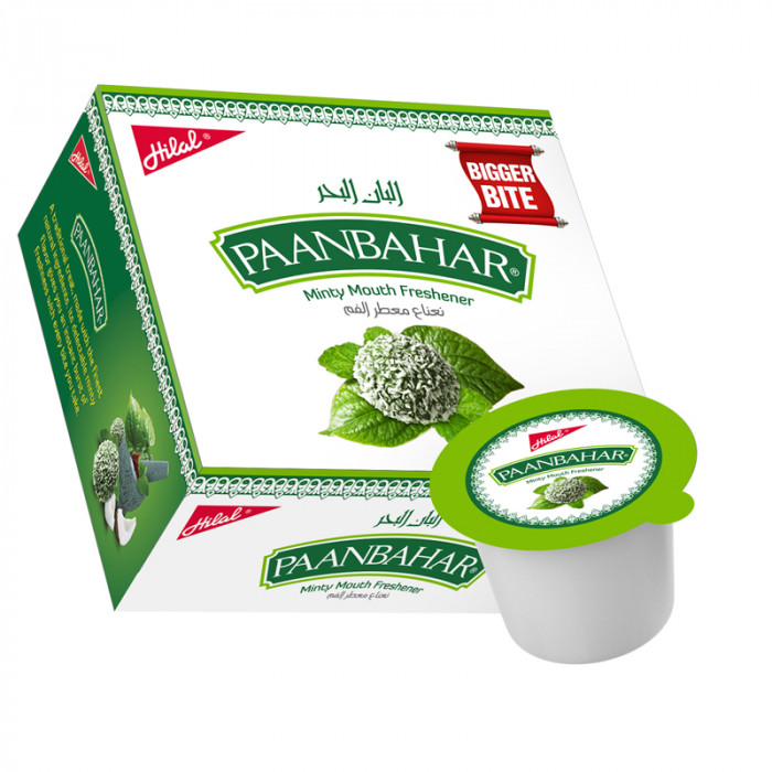 HILAL Paan Bahar Minty Mouth Freshener Ladoo (24 Pcs)