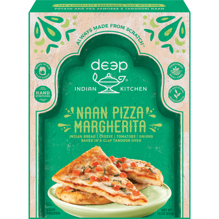 DEEP FR Margherita Naan Mini Pizza (221 Gm)