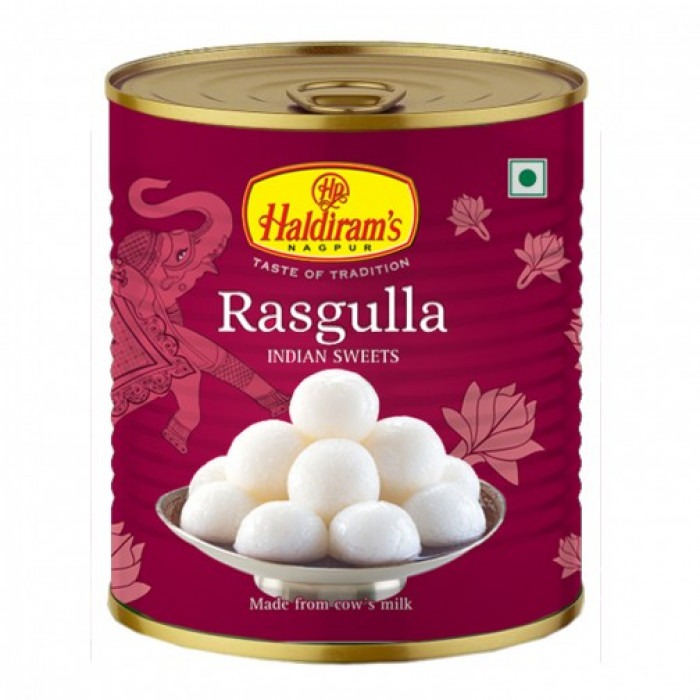 Haldiram's Rasgulla/Rassogulla Tin (1 Kg)