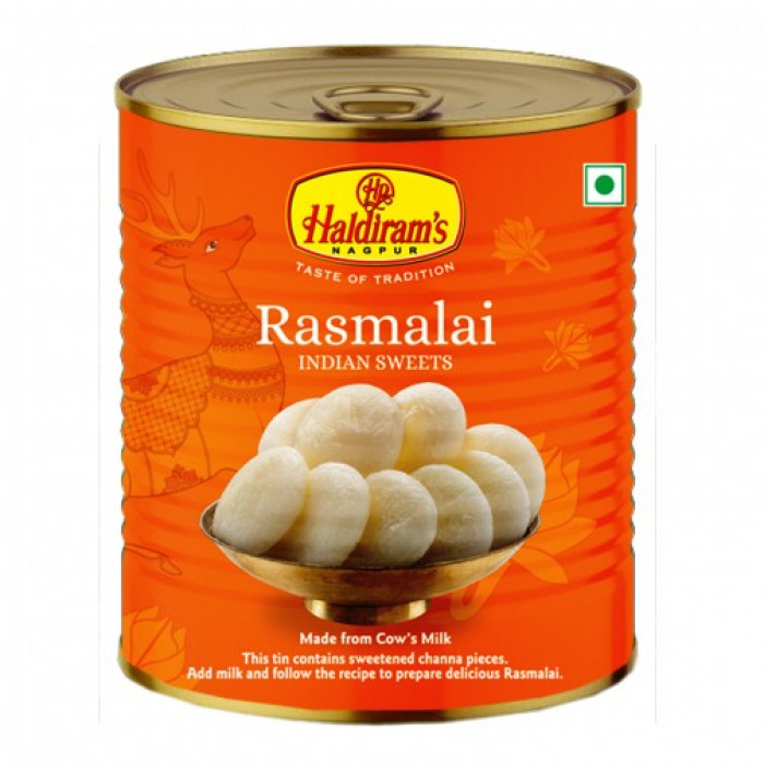 Haldiram's Rasmalai Tikki Tin (1 Kg)