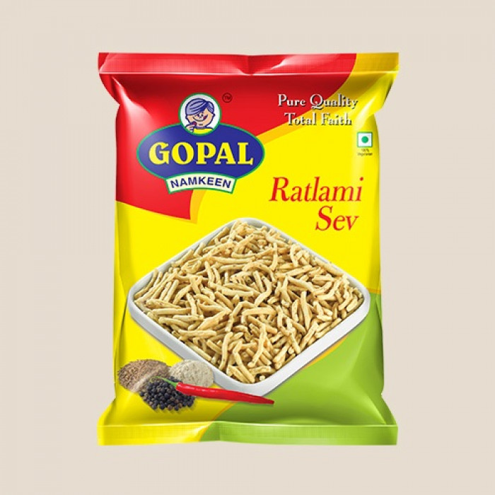 GOPAL Ratlami Garlic Sev (250 Gm)