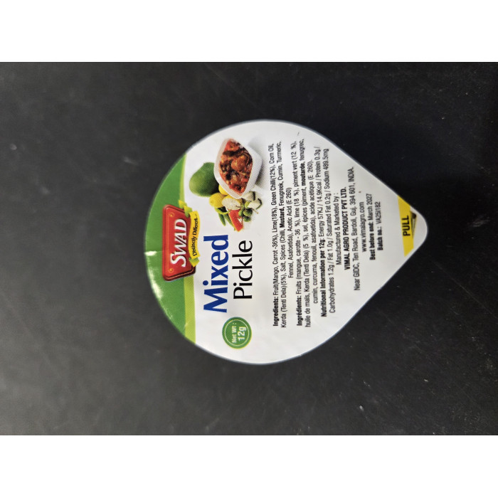 SWAD Mix Pickle Blister Cup (12 Gm)