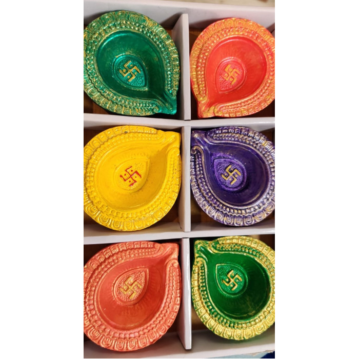 Swastik Diya (1 Pc)